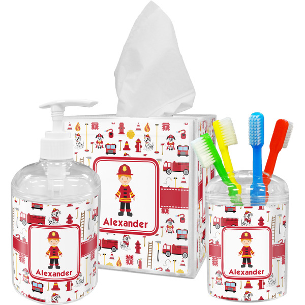 Firefighter Toothbrush Holder (Personalized)