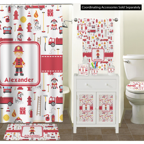 Firefighter Bathroom Scene