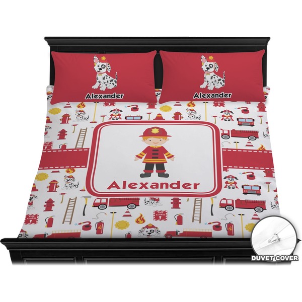 Firefighter Bedding Set (King) - Duvet
