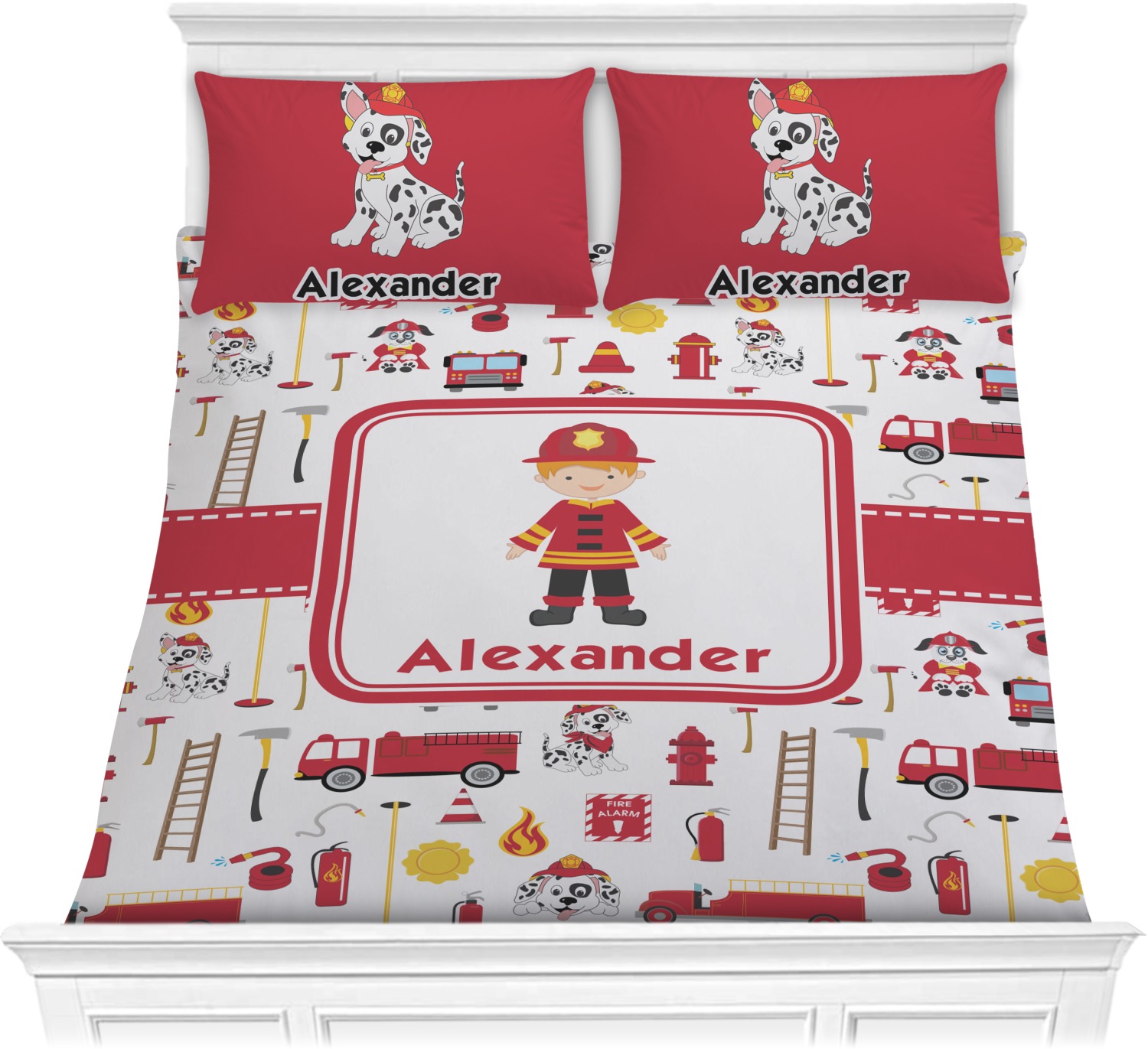 Firefighter Character Comforters, King Size Firefighter Bedding
