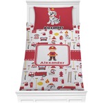 Firefighter Character Comforter Set - Twin XL w/ Name or Text