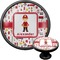Firefighter Character Cabinet Knob (Black) (Personalized)
