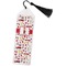 Firefighter Bookmark with tassel - Flat