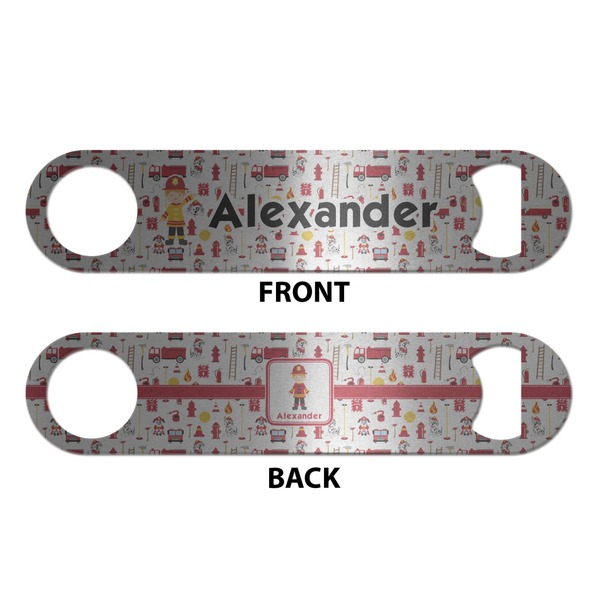 Firefighter Bottle Opener - Front & Back