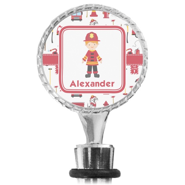 Firefighter Bottle Stopper Main View