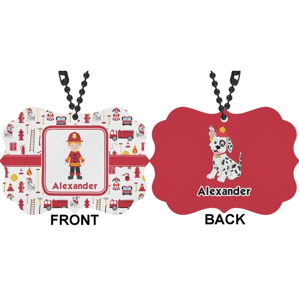 Firefighter Car Ornament (Approval)