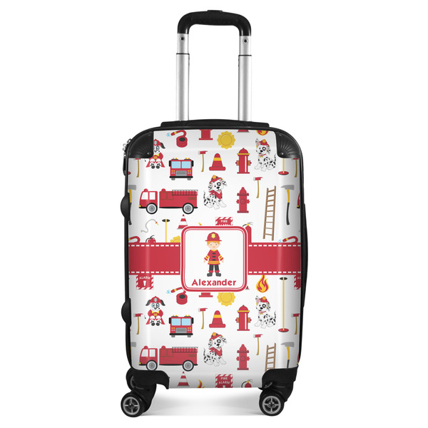 Custom Firefighter Character Suitcase (Personalized)