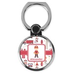 Firefighter Character Cell Phone Ring Stand & Holder (Personalized)