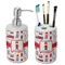 Firefighter Character Ceramic Bathroom Accessories Set (Personalized)