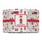 Firefighter Character 12" Drum Lampshade - FRONT (Fabric)