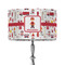 Firefighter Character 12" Drum Lampshade - ON STAND (Fabric)