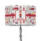 Firefighter Character 12" Drum Lamp Shade - Fabric (Personalized)