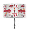 Firefighter Character 12" Drum Lampshade - ON STAND (Poly Film)