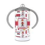 Firefighter Character 12 oz Stainless Steel Sippy Cup (Personalized)