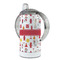 Firefighter Character 12 oz Stainless Steel Sippy Cups - FULL (back angle)