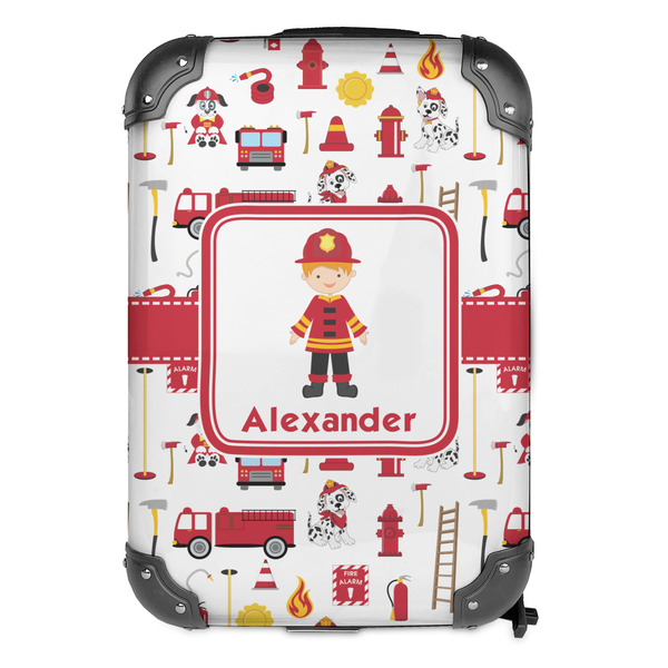 Firefighter Character 13" Hard Shell Backpacks - FRONT