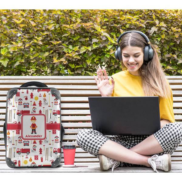 Firefighter Character 15" Backpack - LIFESTYLE