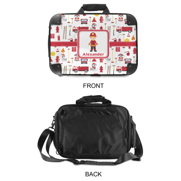 Firefighter Character 15" Hard Shell Briefcase - APPROVAL