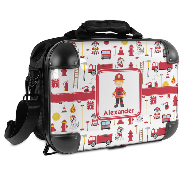 Custom Firefighter Character Hard Shell Briefcase (Personalized)