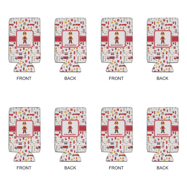 Firefighter Character 16oz Can Sleeve - Set of 4 - APPROVAL