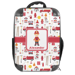 Firefighter Character 18" Hard Shell Backpack (Personalized)