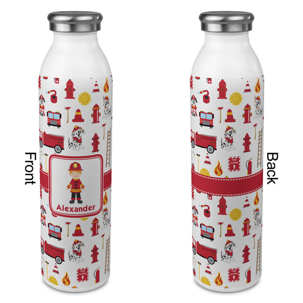 Firefighter Character 20oz Water Bottles - Full Print - Approval