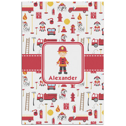Firefighter Character Poster - Matte - 24x36 (Personalized)