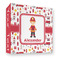 Firefighter Character 3 Ring Binder - Full Wrap - 3" (Personalized)