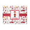 Firefighter Character 5' x 7' Patio Rug (Personalized)