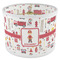 Firefighter Character 8" Drum Lampshade - ANGLE Poly-Film