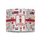 Firefighter Character 8" Drum Lampshade - FRONT (Fabric)