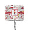Firefighter Character 8" Drum Lampshade - ON STAND (Fabric)