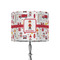 Firefighter Character 8" Drum Lamp Shade - Fabric (Personalized)