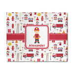 Firefighter Character 8' x 10' Patio Rug (Personalized)