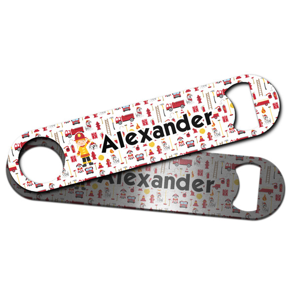 Firefighter Character Bar Bottle Opener - Main
