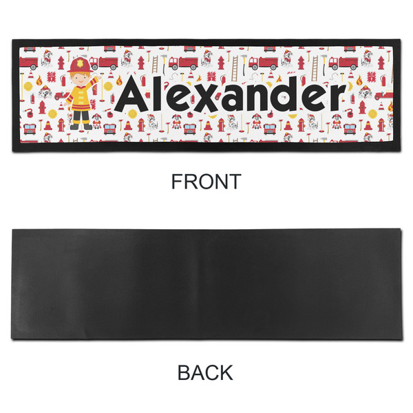 Firefighter Character Bar Mat - Large - APPROVAL