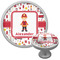 Firefighter Character Cabinet Knob (Silver) (Personalized)