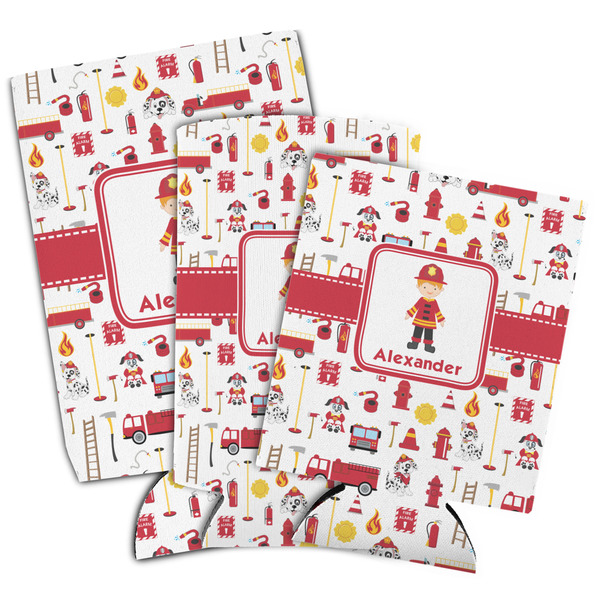 Firefighter Character Can Coolers - PARENT/MAIN