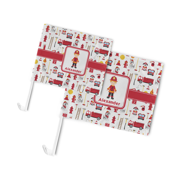Firefighter Character Car Flags - PARENT MAIN (both sizes)