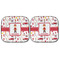 Firefighter Character Car Sun Shades - FRONT