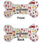 Firefighter Character Ceramic Flat Ornament - Bone Front & Back (APPROVAL)