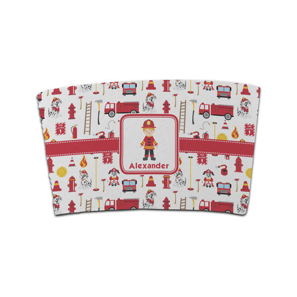 Custom Firefighter Character Coffee Cup Sleeve (Personalized)
