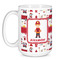 Firefighter Character Coffee Mug - 15 oz - White