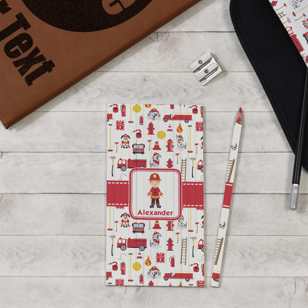 Firefighter Character Colored Pencils - In Context