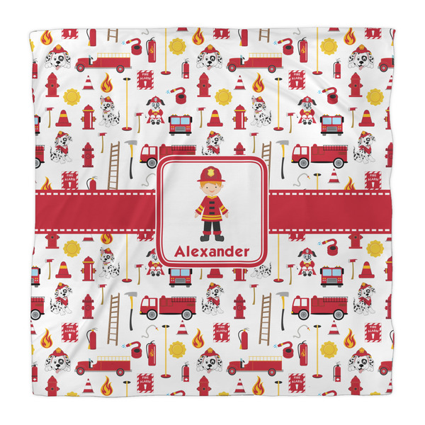 Firefighter Character Comforter - Queen - Front