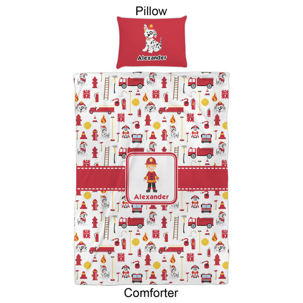 Firefighter Character Comforter Set - Twin XL - Approval