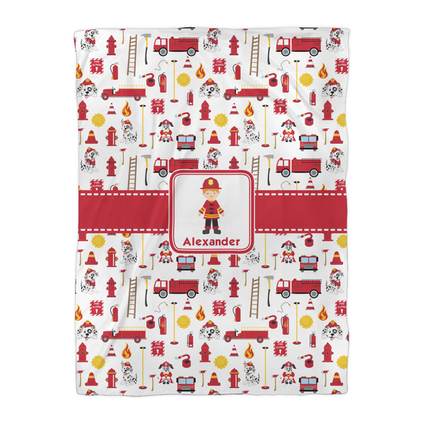 Firefighter Character Comforter - Twin XL - Front