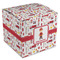 Firefighter Character Cube Favor Gift Box - Front/Main