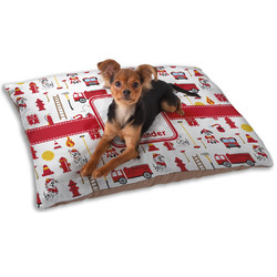 Firefighter Character Dog Bed - Small w/ Name or Text