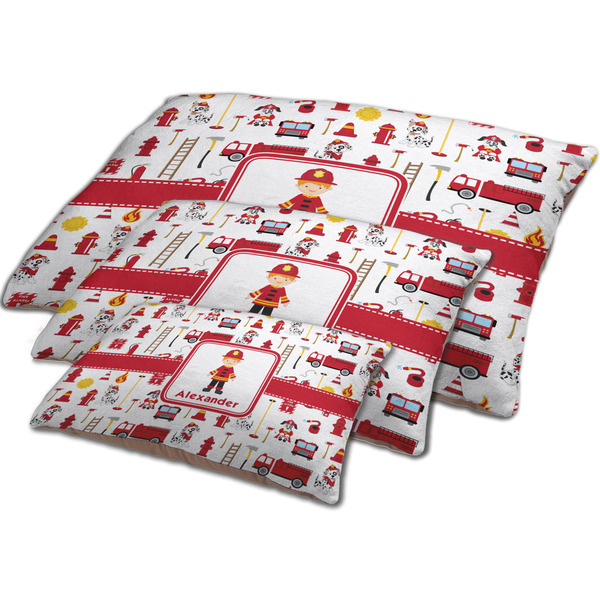 Firefighter Character Dog Beds - MAIN (sm, med, lrg)